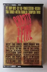 Charts On Fire Pet Shop Boys Sly Fox Power Station Arcadia Rare Cassette Tape - Picture 1 of 3