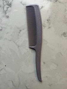 Vintage Stanley Home Products(Stanhome) Ladies TEMPTRESS Handled Lavender Comb - Picture 1 of 7