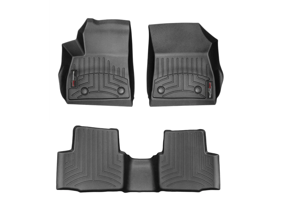 Forro de piso WeatherTech para Chevrolet Cruze 2016-2019 - primera y segunda fila, negro Foto 1 de 4