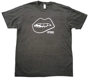 T-shirt LIPTRUCE uomo XL band logo grafica nera musica rock abbigliamento americano - Foto 1 di 8