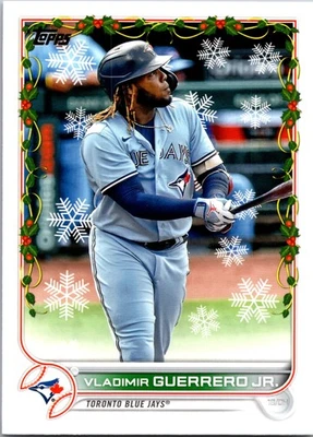 2022 Topps Holiday #HW10 Vladimir Guerrero Jr. - Image 1 of 2