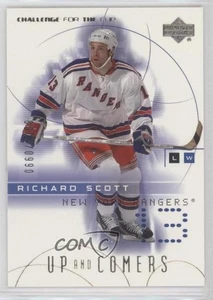 2001-02 Upper Deck Challenge for the Cup /1000 Richard Scott #122 Rookie RC - Picture 1 of 4