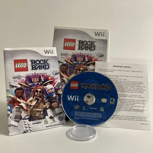LEGO Rock Band (Nintendo Wii, 2009) Complete, Tested - Picture 1 of 10