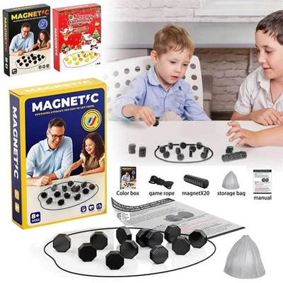 Magnetic Travel Chess Game Magnet Stones Interactive Christmas Party Board Game - Image 1 of 4
