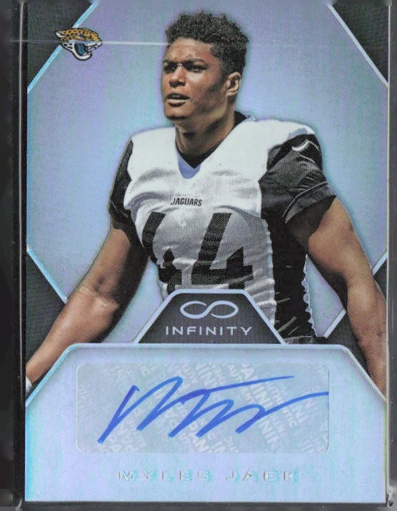 2016 Panini Infinity Myles Jack #RA-MJ Rookie Autographs # 263/388 Jaguars - Image 1 of 2