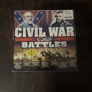 BRAND NEW SEALED!!! Civil War Battles 7 VHS Box Set Marathon Music & Video - Picture 1 of 1