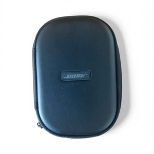Genuine Bose QC25 QC35 Over Ear Headphones Black Leather Case ONLY - Picture 1 of 7