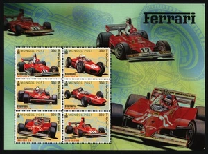 Mongolia 2000 - Mi-Nr. 3150-3165 ** - MNH - KLB - Coches / Coches - Ferrari - Imagen 1 de 1