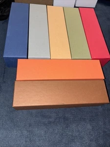 2 x 2 Flip storage boxes 7 Color Coordinated Boxes pennies, nickels, etc. - Bild 1 von 2