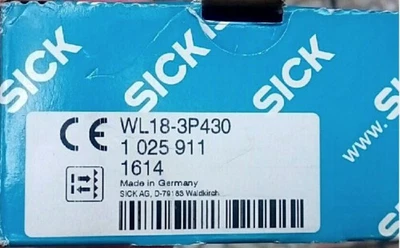 One New SICK WL18-3P430 Photoelectric Switch WL183P430 In Box Expedited Shipping - Image 1 of 2