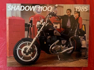 Honda "SHADOW 1100" 1985 - Original Motorrad Verkaufsprospekt / Katalog - Bild 1 von 3