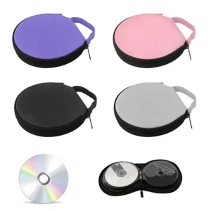 Porte-étui CD portable 20 capacité tissu Oxford DVD disque sac organisateur - Photo 1/18