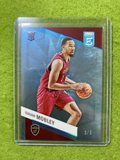 Isaiah Mobley PLATINUM ROOKIE CARD 3/3 SSP FOTL 2022 ISAIAH MOBLEY Elite RC CAVS
