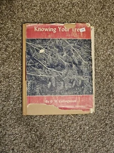 1937 Knowing Your Trees Hardcover Book by G. H. Collingwood First Edition SIGNED - Picture 1 of 8