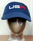 GOLF USA New Era VISOR Blue Stitched Logo Adjustable Adult Hat Cap *Note