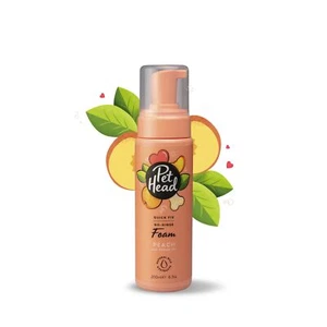 Pet Head Quick Fix Schaumshampoo ohne Ausspülen für Hunde | Pfirsichduft | Pf... - Bild 1 von 6