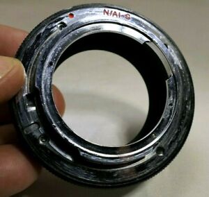 Nikon F Ai-s Camera adapter Ring  reverse macro unknown bayonet mount 