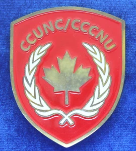 UN United Nations Canadian Army Korea DMZ CCUNC Challenge Coin ZZ-8 - Bild 1 von 2