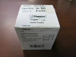 Panduit TWS-4V Self Laminating Labels for Viper LS6 - open box - Picture 1 of 3