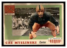1955 Topps All-American Cas Myslinski #25 Yale VG