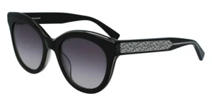 Longchamp Women's 54mm Black Sunglasses LO698S-001 - Picture 1 of 3
