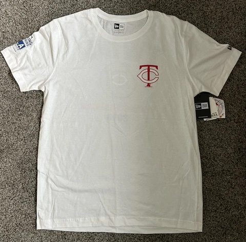 NEW Minnesota Twins Short Sleeve T-Shirt Large L New Era NWT $40 Spring Training Cover