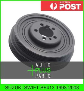 Fits SUZUKI SWIFT SF413 Crankshaft Pulley Engine Belt Harmonic Balancer - Picture 1 of 1