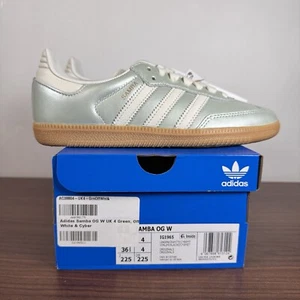 Adidas Samba OG "Linen Green Metallic" Sneaker IG1965 Damen 5,5 - Bild 1 von 7