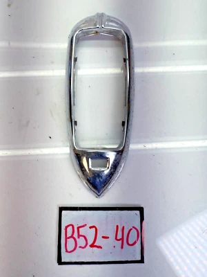 Luz domo Buick Special Century 1956 OEM CROMO ACERO INOXIDABLE 56 B52-40 Foto 1 de 4