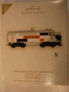 Lionel Trains New Haven Diesel Locomotive Hallmark Keepsake Special Edition - Picture 1 of 2