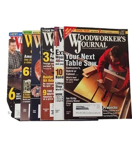 Woodworker's Journal Assorted Issues 2006-2009. READ - Bild 1 von 6