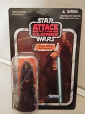 STAR WARS VINTAGE COLLECTION VC51 BARRISS OFFEE CLEAR LIGHTSABER UNPUNCHED NEW