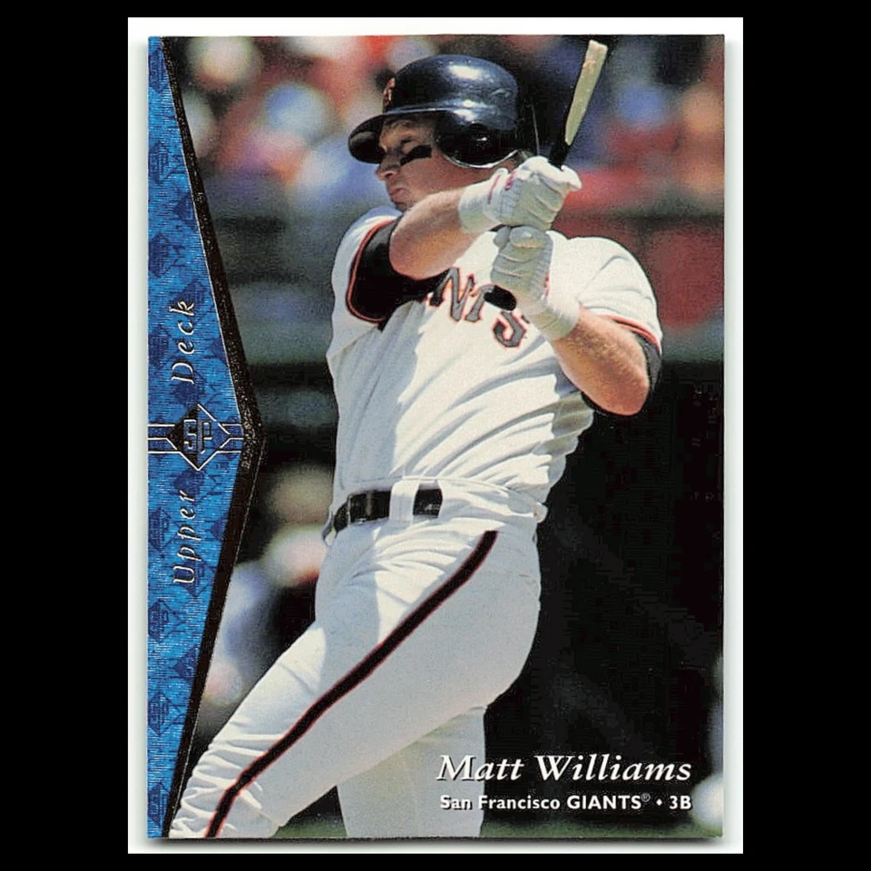 Matt Williams #113 1995 Upper Deck SP San Francisco Giants Baseball Card MLB NM - Image 1 of 3