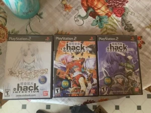 Dot .Hack Part 1,2,3: Infection, Outbreak, Mutation Playstation 2 Ps2 Complete - Picture 1 of 1