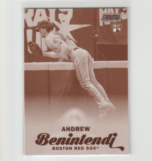 2017 Topps Stadium Club ANDREW BENINTENDI Sepia Parallel SP RC! White Sox RC - Image 1 of 1