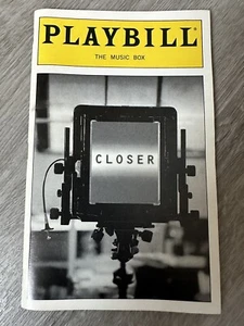 Playbill más cercano con 3 autógrafos de reparto Rupert Graves/Ciaran Hinds/Anna Friel - Imagen 1 de 3
