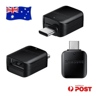 Genuine Samsung Galaxy USB Type-C OTG Connector Adapter For S10 F34 Original AU - Image 1 of 3