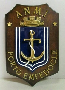 Maxi Crest "A.N.M.I. PORTO EMPEDOCLE - ASS. NAZ. MARINAI D'ITALIA " - (Rarità) - Picture 1 of 1
