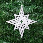 White Christmas Tree Contemporary Hanging Pendant Baubles Decoration Ornaments