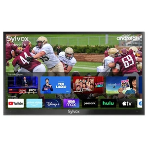 Sylvox Outdoor TV 75'' 1000 nits 4K Weatherproof Smart TV support Bluetooth WiFi - Picture 1 of 12