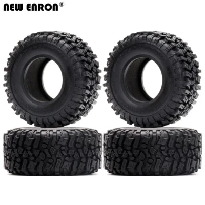 1.9" Rubber Rocks Tyres Tyre 90x40MM For RC 1/10 Axial MN D90 CC01 MST Redcat - Image 1 of 4