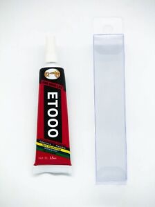 ET000 to TOUCH CRYSTAL 15ML FLEXIBLE LIQUID ADHESIVE GLUE