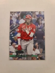 2024 Stadium Club Elly De La Cruz RC #48 SSP Design Variation Cincinnati Reds - Picture 1 of 2