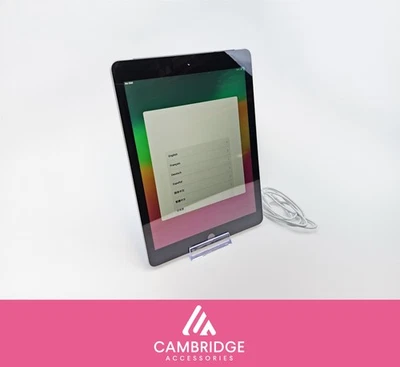 Poor iPad 6th Generation 9.7" A1954 32GB Wi-Fi+4G 81% Battery Health Space Grey  - Image 1 of 4