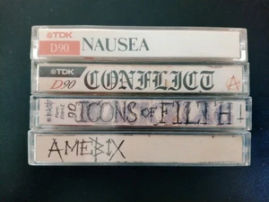 Punk Rock Music Cassette Bundle X4 Various Artists Multiple Albums See Pics!!! - Picture 1 of 4