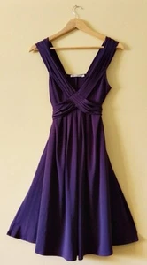 Kookai Purple Sleeveless Dress - Size 2 - Picture 1 of 5