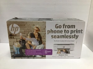 HP DeskJet 3755 Compact All-in-One Wireless Printer J9V91A#B1H - Picture 1 of 2