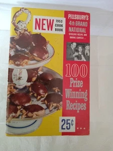 1953 Pillsbury's 4th Grand National Recipe & Baking Contest Cookbook Vintage - Picture 1 of 4