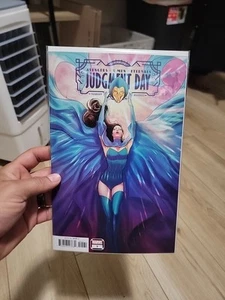Cómics de Marvel Avengers X-Men Eternals Judgement Day # 5 variante cubierta - Imagen 1 de 1