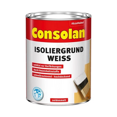 CONSOLAN ISOLIERGRUNDIERUNG, WEISS, 750 ML - Bild 1 von 2